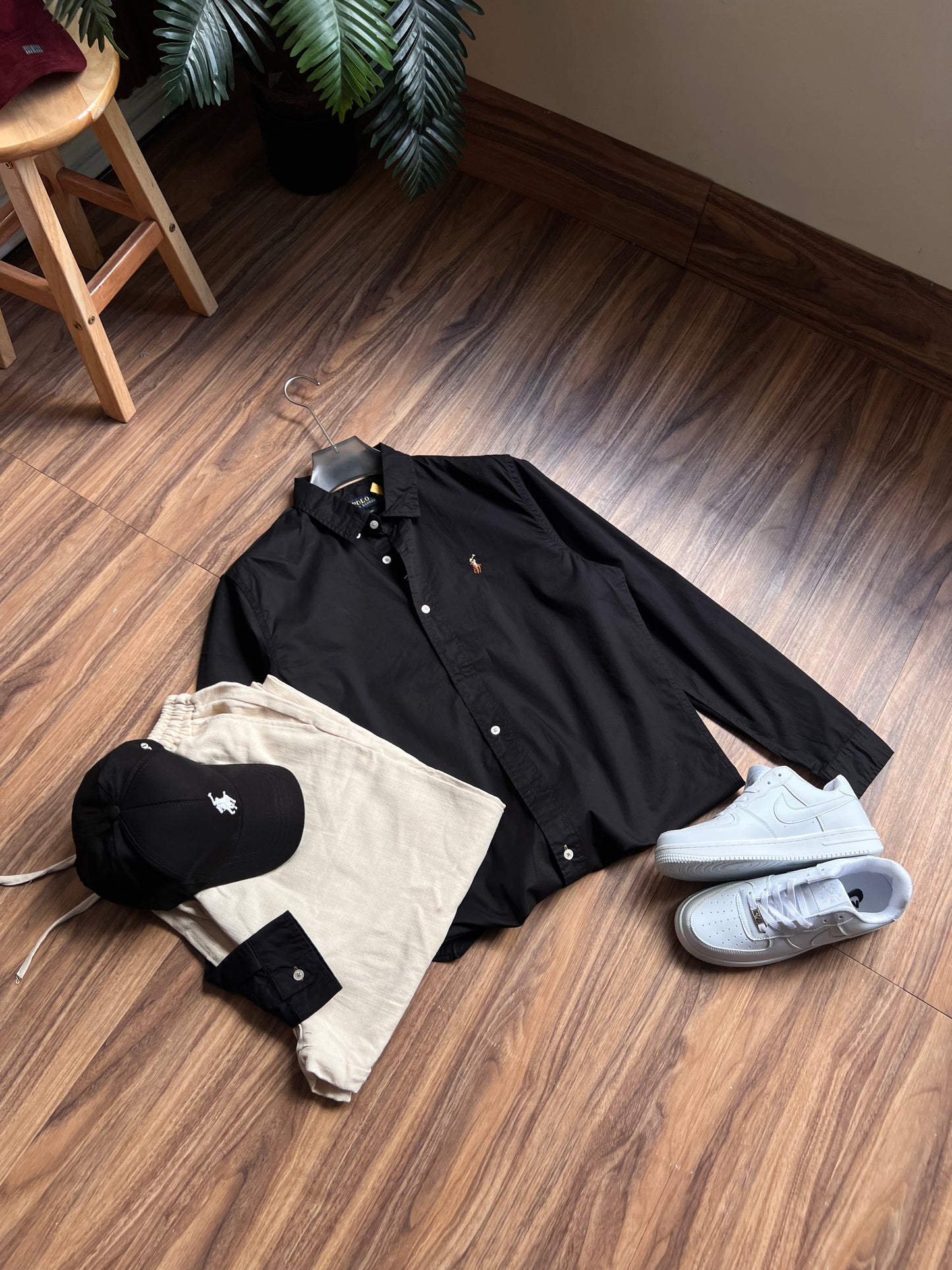 قميص رالف لورين سادة